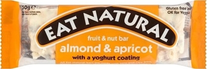 Picture of EAT NATURAL ALOMOND & APRICOT W/YOGURT COATING 45GR